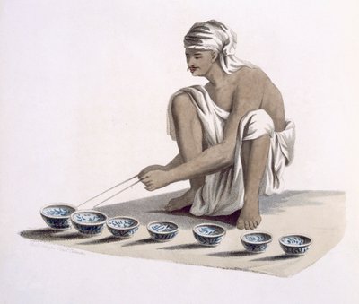 Jultrung : jouer sur des tasses en porcelaine de différentes tailles pour produire un son semblable à celui d